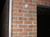 Capped external lighting point.