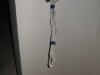 Entry light switch cables.